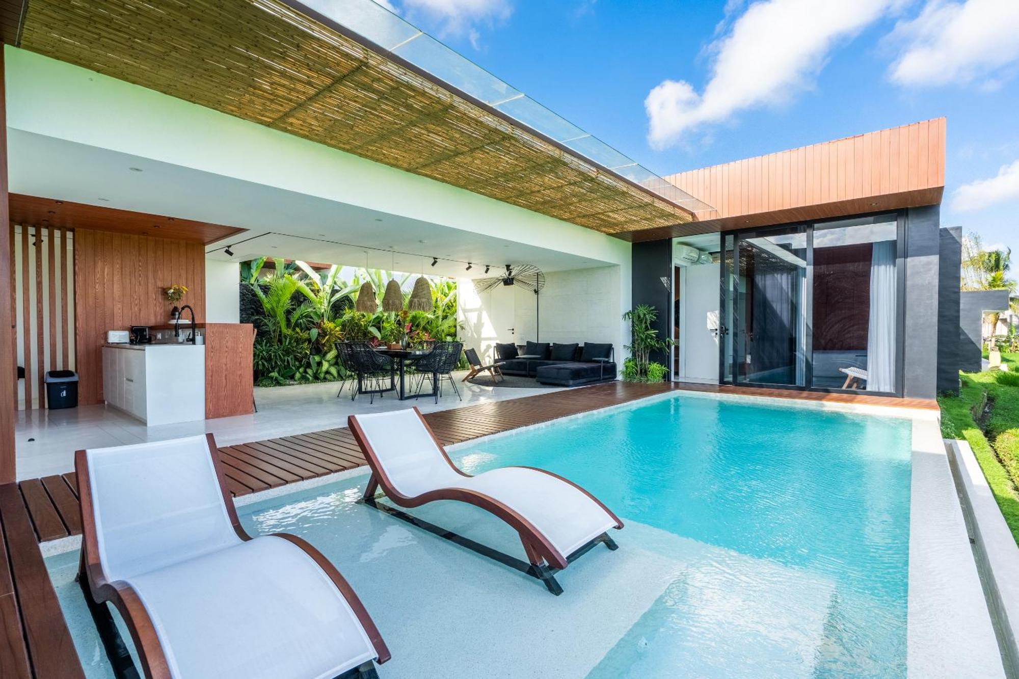Green Flow Ubud Villas I Exterior foto