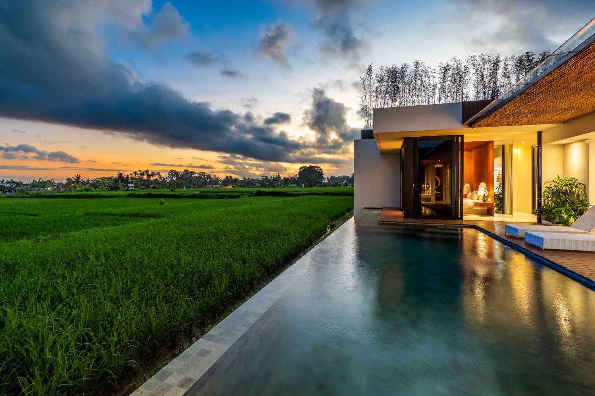 Green Flow Ubud Villas I Zimmer foto