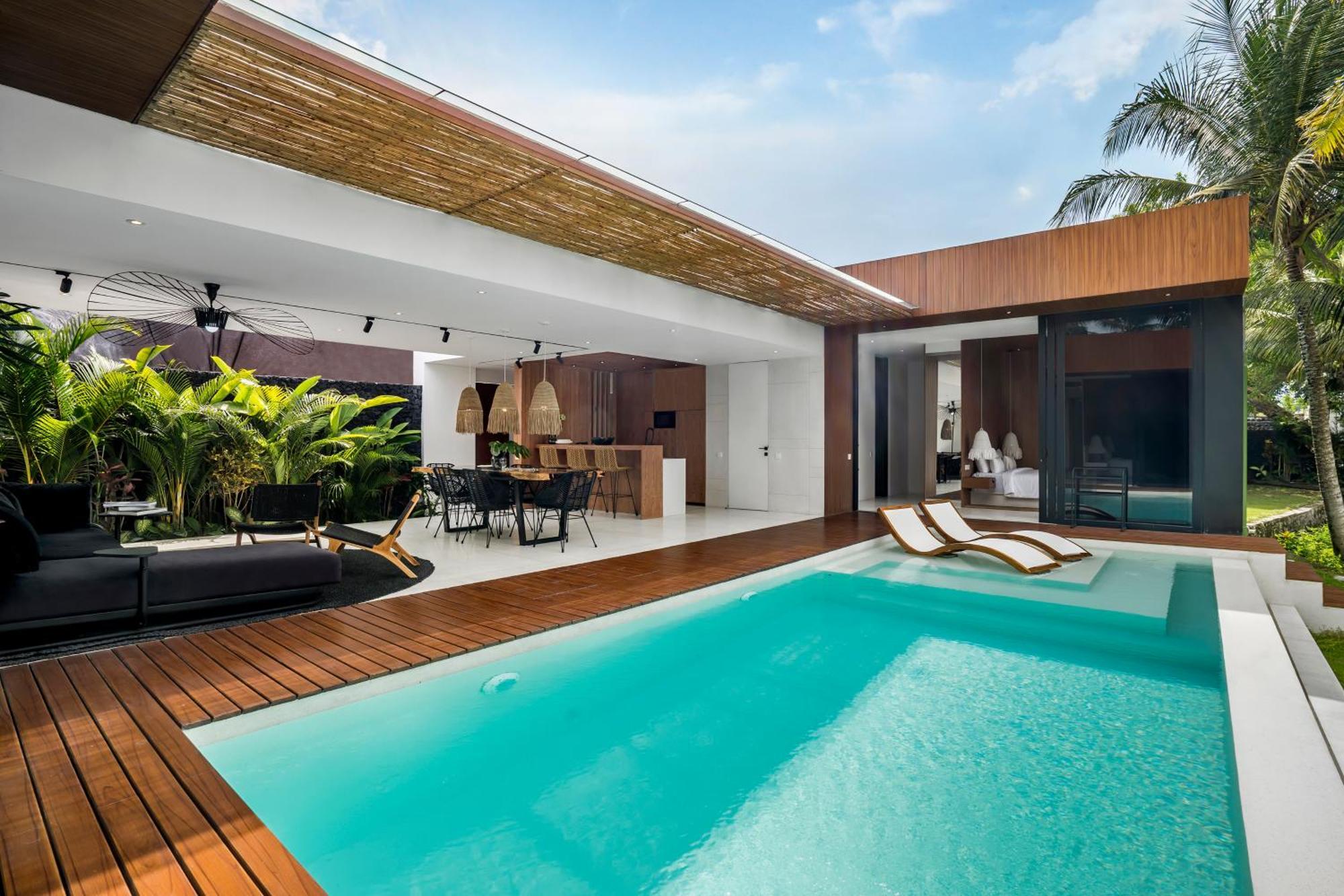 Green Flow Ubud Villas I Zimmer foto