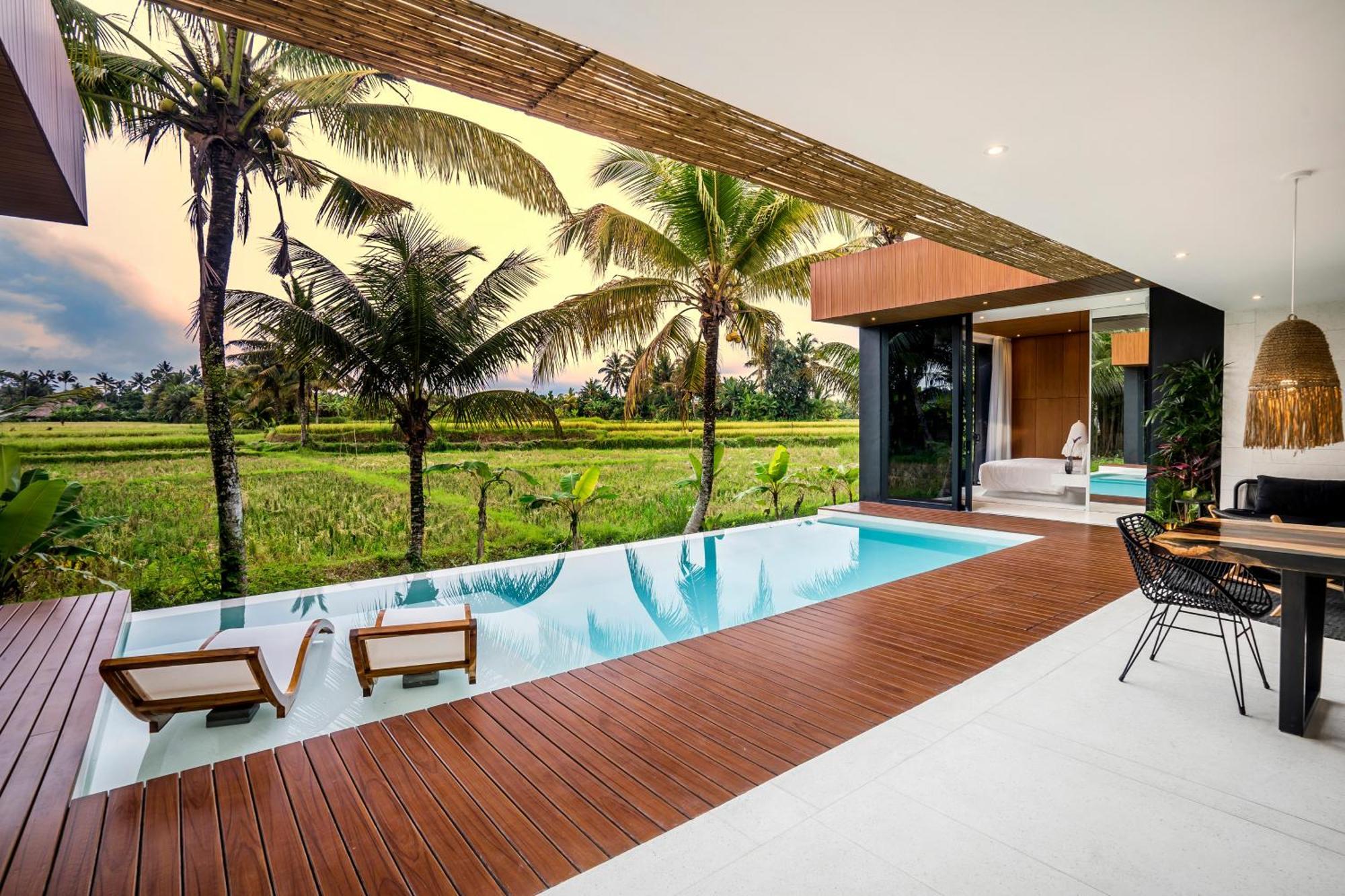 Green Flow Ubud Villas I Zimmer foto