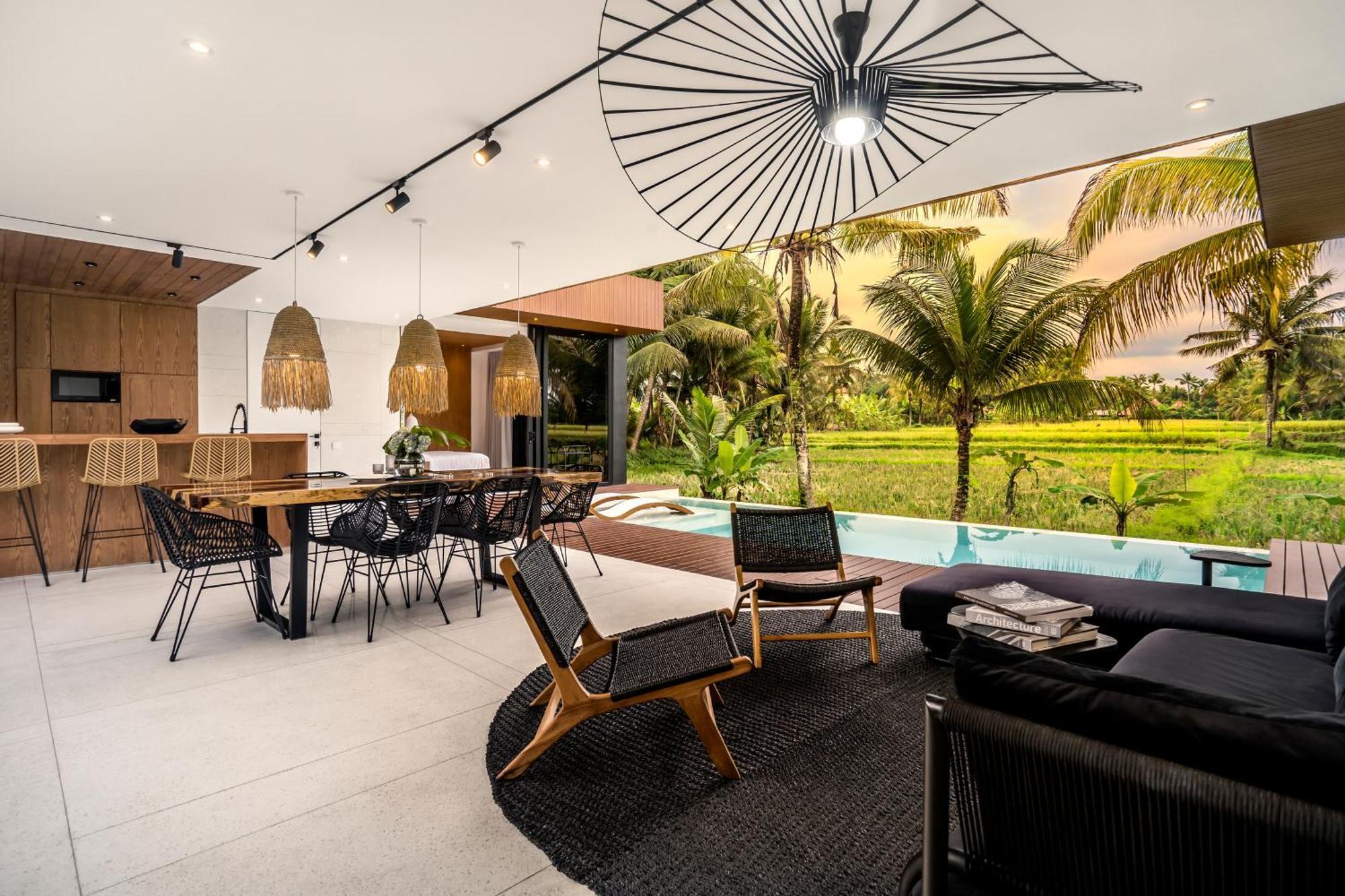 Green Flow Ubud Villas I Zimmer foto