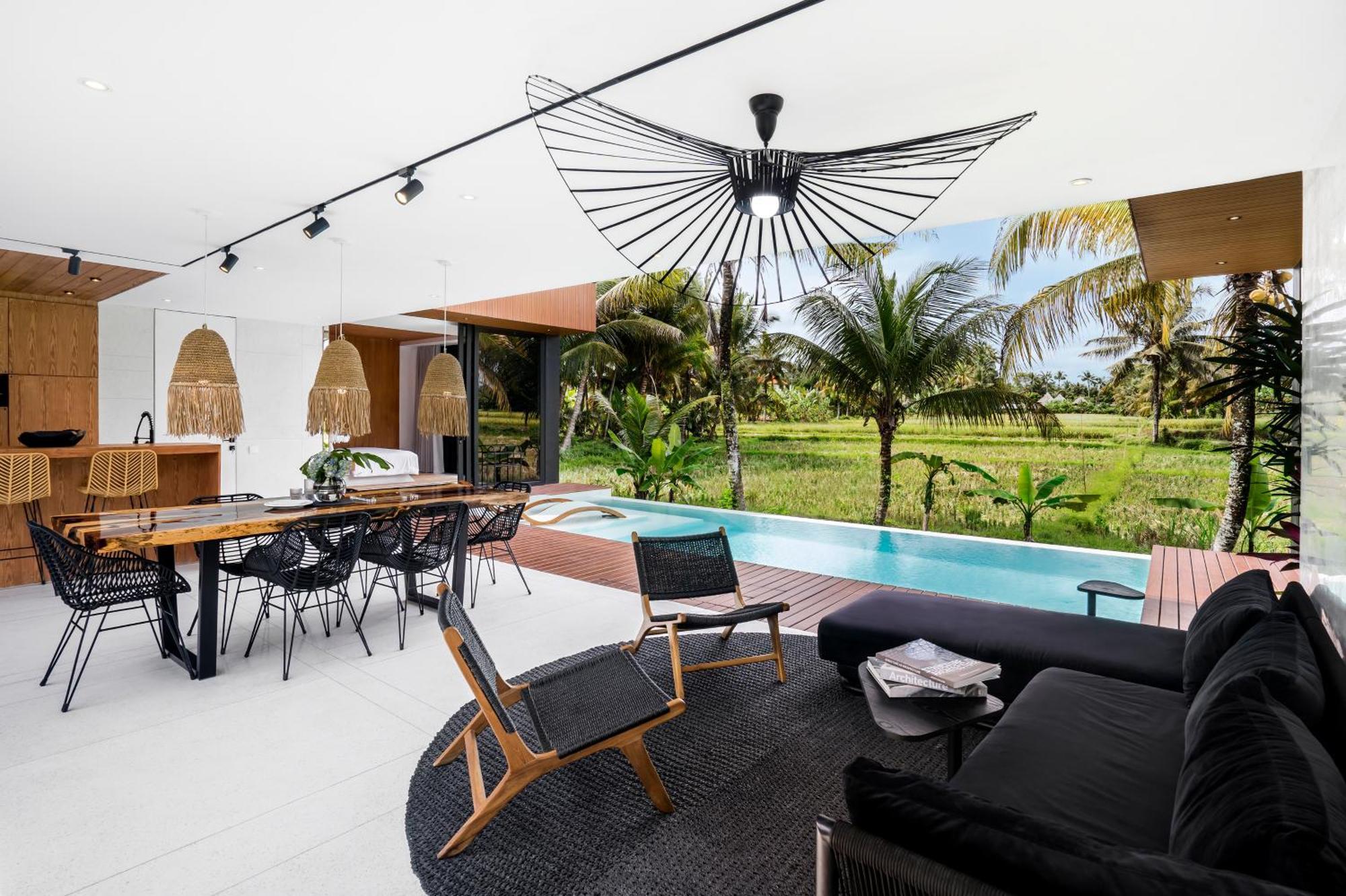 Green Flow Ubud Villas I Zimmer foto